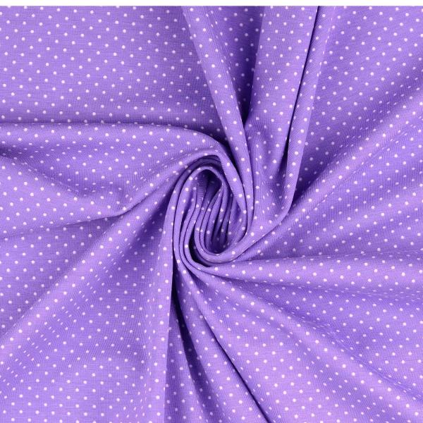 Baumwolljersey - violett (alter Preis 11,20 €/m - reduziert um 20 %)